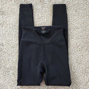 Spanx Assets Red Hot Label Black Pull-On Leggings